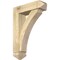 Ekena Millwork Thorton Arts and Crafts Rough Sawn Bracket w/ Offset Brace, Douglas Fir, 6"W x 20"D x 28"H BKT0604X20X28THR03RDF - alternate 1